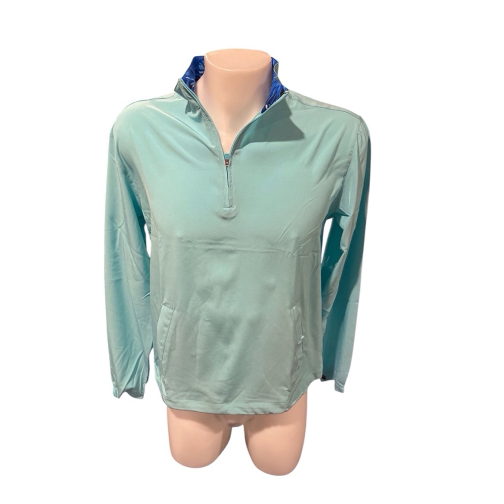 Men's scales Jacket, Size M, Aqua